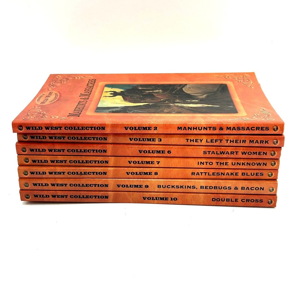 Arizona History Books Lot of 7 Rattlesnake Blues Apache Wars Jerome Old West